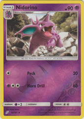 Nidorino - 58/181 - Uncommon - Reverse Holo