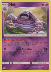 Muk - 63/181 - Rare - Reverse Holo