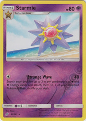 Starmie - 65/181 - Rare - Reverse Holo