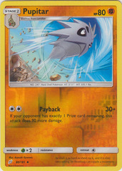 Pupitar - 80/181 - Uncommon - Reverse Holo