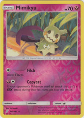 Mimikyu - 112/181 - Rare - Reverse Holo