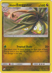 Alolan Exeggutor - 114/181 - Rare - Reverse Holo