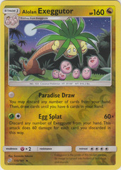 Alolan Exeggutor - 115/181 - Rare - Reverse Holo