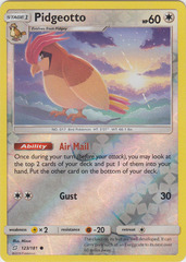 Pidgeotto - 123/181 - Common - Reverse Holo