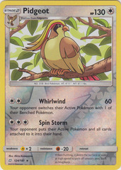 Pidgeot - 124/181 - Rare - Reverse Holo