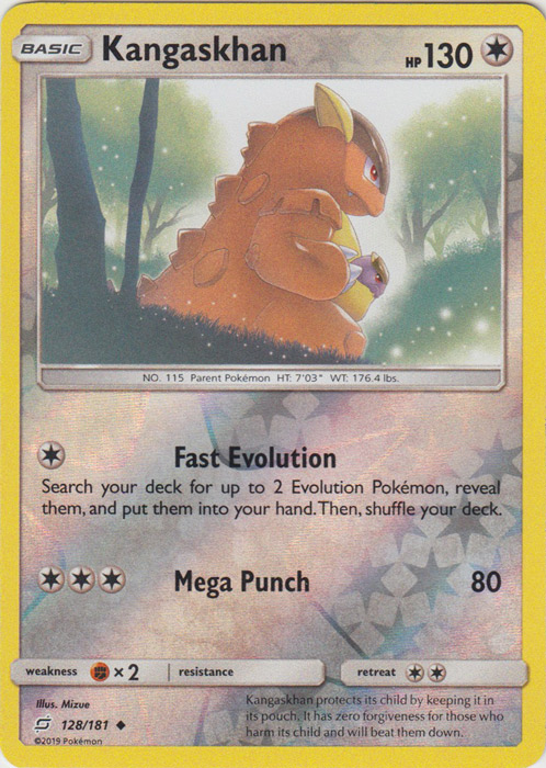 Kangaskhan - 128/181 - Uncommon - Reverse Holo