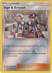 Ingo & Emmet - 144/181 - Uncommon - Reverse Holo