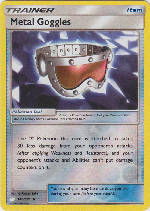 Metal Goggles - 148/181 - Uncommon - Reverse Holo