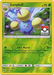 Jumpluff 14/214 Reverse Holo League Stamp Promo - 2018 Pokemon League