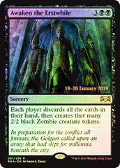 Awaken The Erstwhile - Foil - Prerelease