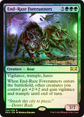 End-Raze Forerunners - Foil Prerelease Promo