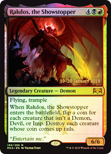 Rakdos, the Showstopper - Foil Prerelease Promo