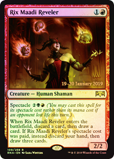 Rix Maadi Reveler - Foil Prerelease Promo