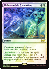 Unbreakable Formation - Foil - Prerelease Promo