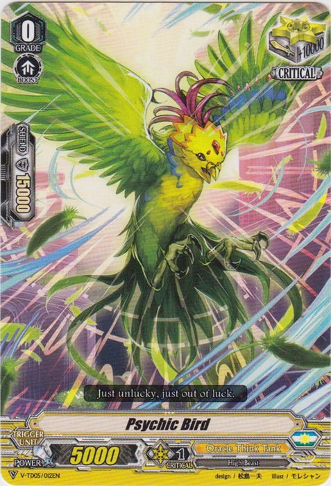 Psychic Bird - V-TD05/012 - TD