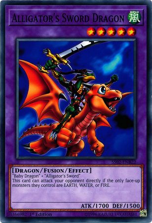 Alligators Sword Dragon - SS02-ENB22 - Common - 1st Edition