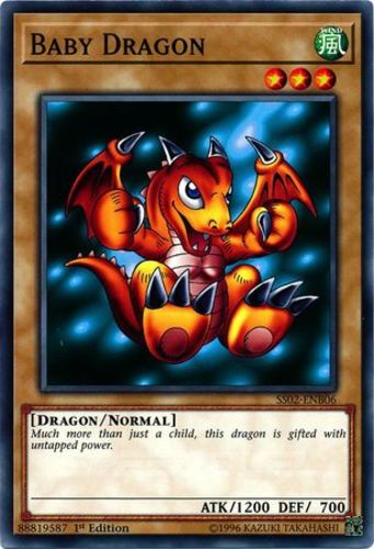 YUGIOH - Baby Dragon - SS02-ENB06 - Common - 1st Edition - NM