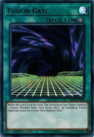 Fusion Gate - SS02-ENV02 - Ultra Rare - 1ere edition // Speed Duel Starter Decks: Duelist of Tomorrow