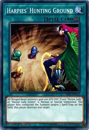 Harpies Hunting Ground - SS02-ENC13 - Common - 1st Edition