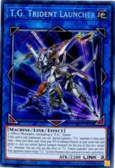 T.G. Trident Launcher - SAST-EN050 - Secret Rare - 1st Edition