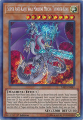 Super Anti-Kaiju War Machine Mecha-Thunder-King - SAST-EN081 - Secret Rare - 1st Edition