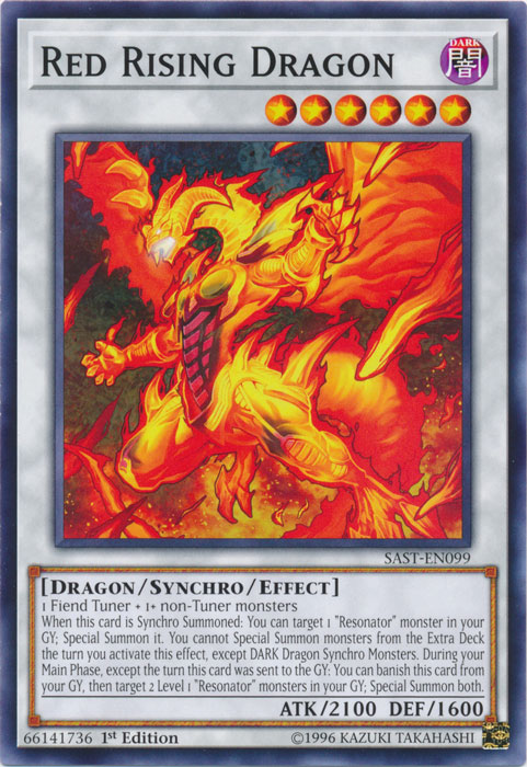 Red Rising Dragon - SAST-EN099 - Common - 1st Edition