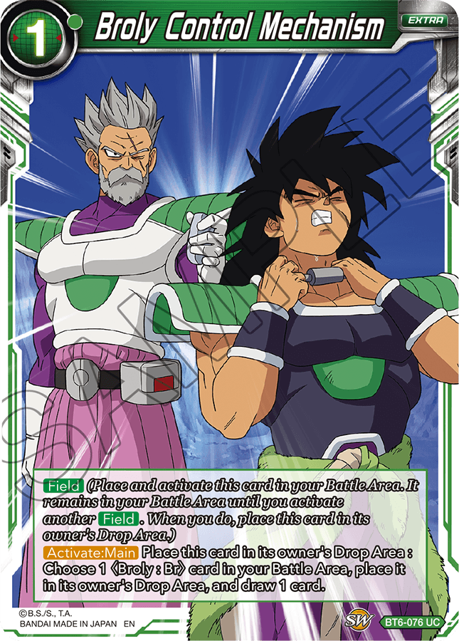 Broly Control Mechanism - BT6-076 - UC