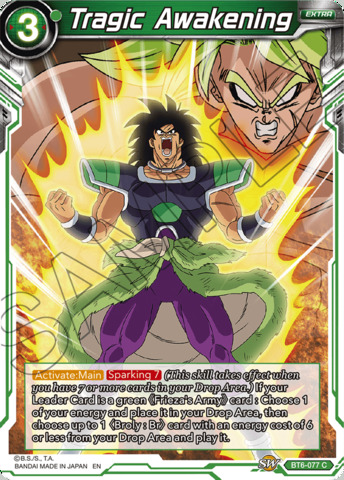 Tragic Awakening - BT6-077 - C