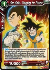 Son Goku, Prepping for Fusion - BT6-005 - C