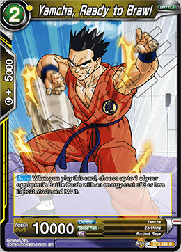 Yamcha, Ready to Brawl - BT6-091 - C - Foil