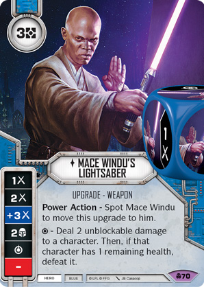 Mace Windus Lightsaber