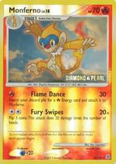 Monferno (Diamoned & Pearl) - 56/130 - Reverse Holo - BK Promo