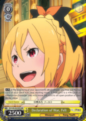 Declaration of War, Felt - RZ/S46-E005R - RRR