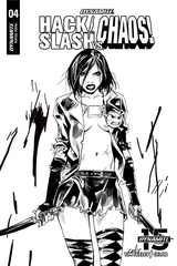 Hack Slash Vs Chaos #5 20 Copy Celor B&W Incv (Net) (Mr)