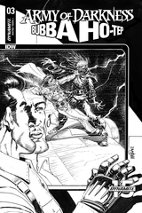 Army Of Darkness Bubba Hotep #3 30 Copy Mandrake B&W Incv (Net)