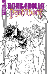 Barbarella Dejah Thoris #4 30 Copy Braga B&W Incv (Net)