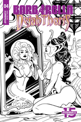 Barbarella Dejah Thoris #4 50 Copy Sanapo B&W Incv (Net)