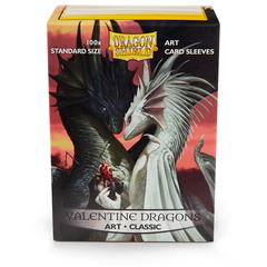 Dragon Shield Sleeves: Classic - Valentine Dragon (100)