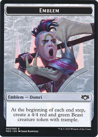 Domri, Chaos Bringer Emblem (003)