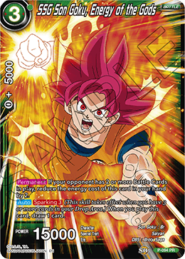 SSG Son Goku, Energy of the Gods - P-094 - PR