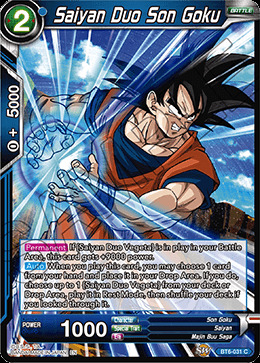 Saiyan Duo Son Goku - BT6-031 - C
