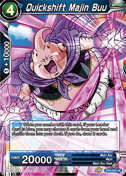 Quickshift Majin Buu - BT6-045 - UC
