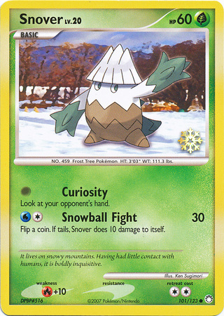 Snover - 101/123 - Pokemon Countdown Calendar Promo