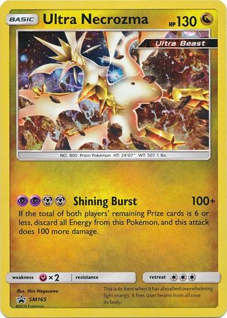 Ultra Necrozma - SM165 - Holo - SM Black Star Promos