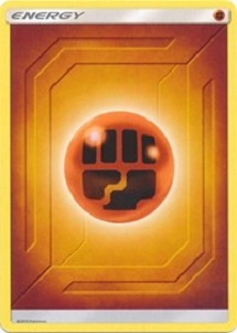 Fighting Energy - 2019 Unnumbered - Common - Reverse Holo Fighting Energy - 2019 Unnumbered - Common - Reverse Holo