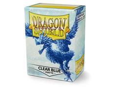 Dragon Shield - Clear Blue - Matte Sleeves - Standard Size