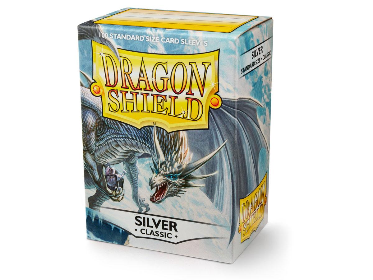 Dragon Shield Sleeves: Classic Silver AT-10008