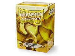 Dragon Shield Sleeves: Classic Yellow  - Standard - (Box of 100)