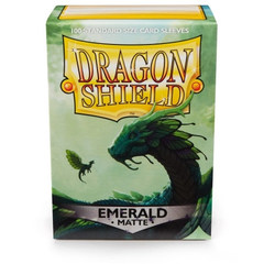 Dragon Shield - Emerald - Matte Sleeves - Standard Size