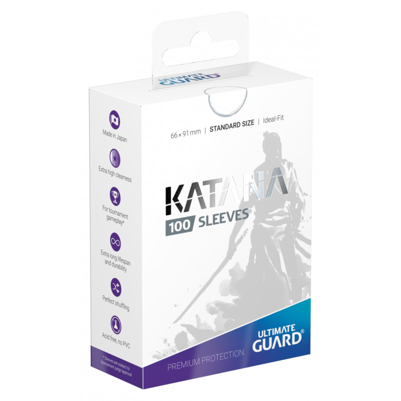 Ultimate Guard - Katana Sleeves - White (100ct)